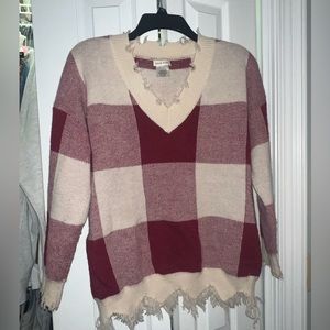Plaid Sweater